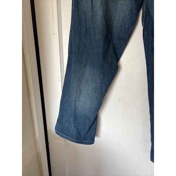 Levi's Vintage Silver Tab Baggy Skater Blue Jeans 34W Y2K - Picture 8 of 16